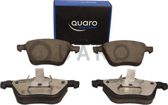 QUARO QP1090C - Комплект спирачно феродо, дискови спирачки vvparts.bg