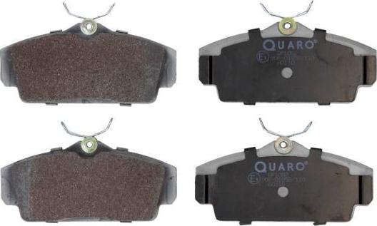 QUARO QP1082 - Комплект спирачно феродо, дискови спирачки vvparts.bg