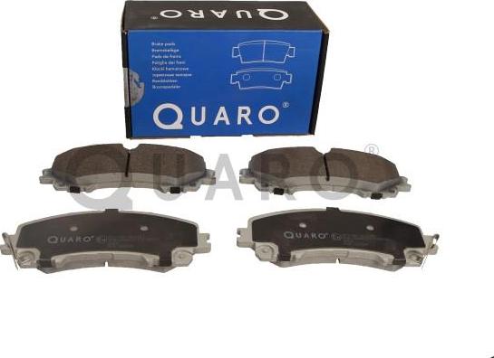 QUARO QP1148 - Комплект спирачно феродо, дискови спирачки vvparts.bg