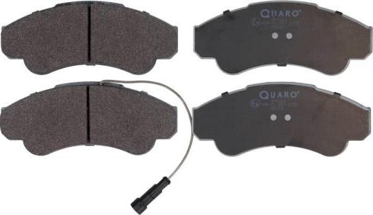 QUARO QP1864 - Комплект спирачно феродо, дискови спирачки vvparts.bg