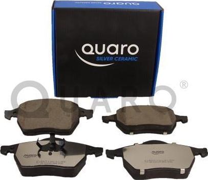 QUARO QP8417C - Комплект спирачно феродо, дискови спирачки vvparts.bg