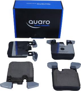 QUARO QP8155C - Комплект спирачно феродо, дискови спирачки vvparts.bg