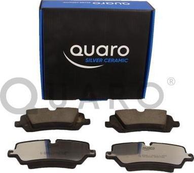 QUARO QP8380C - Комплект спирачно феродо, дискови спирачки vvparts.bg