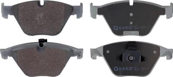 QUARO QP3570 - Комплект спирачно феродо, дискови спирачки vvparts.bg