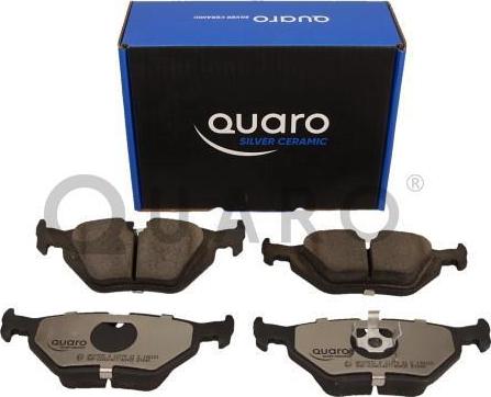 QUARO QP3757C - Комплект спирачно феродо, дискови спирачки vvparts.bg