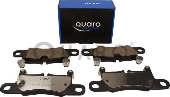 QUARO QP3731C - Комплект спирачно феродо, дискови спирачки vvparts.bg