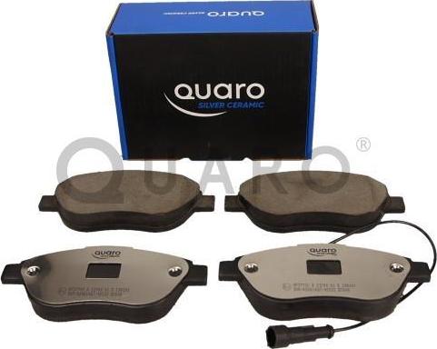 QUARO QP3774C - Комплект спирачно феродо, дискови спирачки vvparts.bg