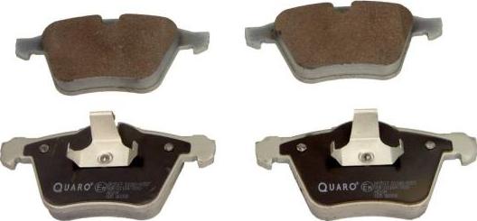 QUARO QP2517 - Комплект спирачно феродо, дискови спирачки vvparts.bg