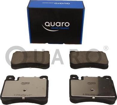 QUARO QP2035C - Комплект спирачно феродо, дискови спирачки vvparts.bg