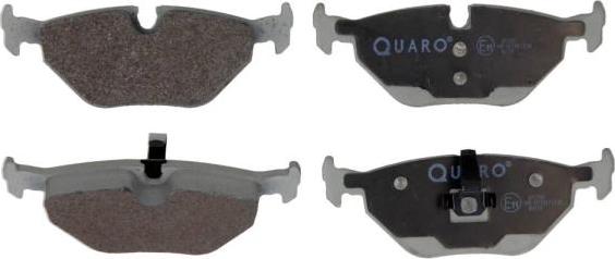 QUARO QP2191 - Комплект спирачно феродо, дискови спирачки vvparts.bg