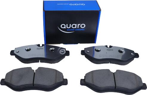 QUARO QP2306C - Комплект спирачно феродо, дискови спирачки vvparts.bg