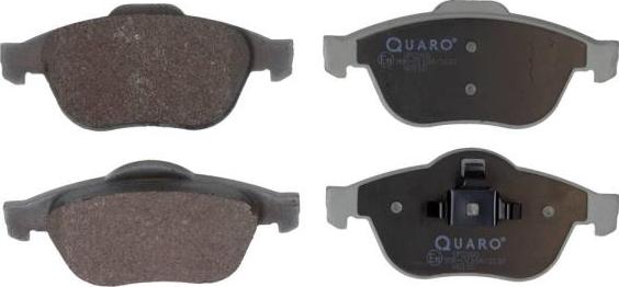 QUARO QP2260 - Комплект спирачно феродо, дискови спирачки vvparts.bg