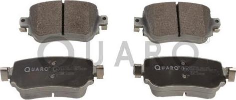 QUARO QP2730 - Комплект спирачно феродо, дискови спирачки vvparts.bg