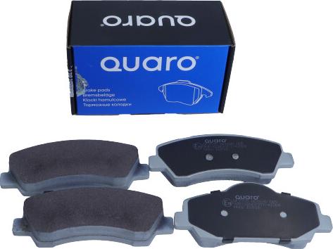 QUARO QP7578 - Комплект спирачно феродо, дискови спирачки vvparts.bg