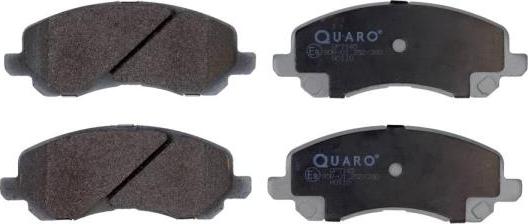 QUARO QP7145 - Комплект спирачно феродо, дискови спирачки vvparts.bg