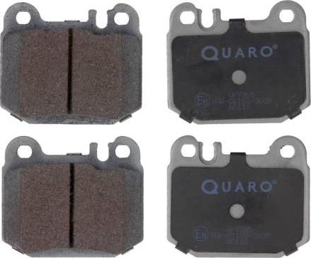 QUARO QP7365 - Комплект спирачно феродо, дискови спирачки vvparts.bg