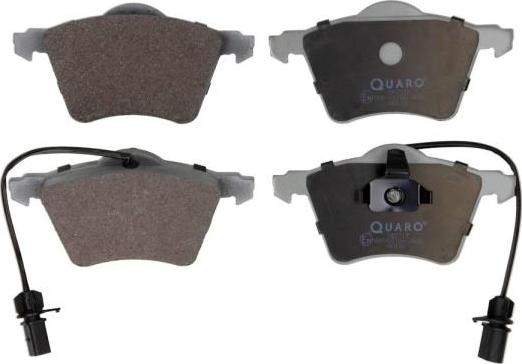 QUARO QP7319 - Комплект спирачно феродо, дискови спирачки vvparts.bg