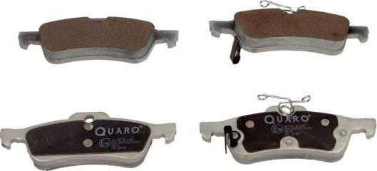 QUARO QP7702 - Комплект спирачно феродо, дискови спирачки vvparts.bg