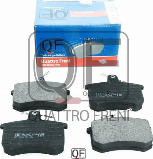 Quattro Freni QF54200 - Комплект спирачно феродо, дискови спирачки vvparts.bg