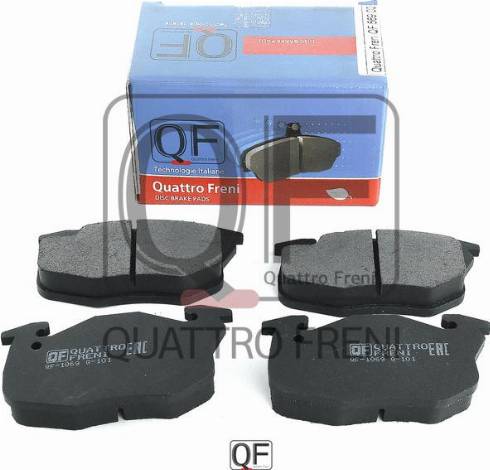 Quattro Freni QF56900 - Комплект спирачно феродо, дискови спирачки vvparts.bg