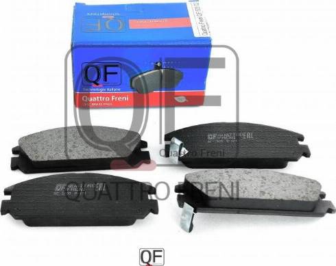 Quattro Freni QF50502 - Комплект спирачно феродо, дискови спирачки vvparts.bg