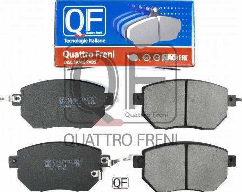 Quattro Freni QF500502 - Комплект спирачно феродо, дискови спирачки vvparts.bg