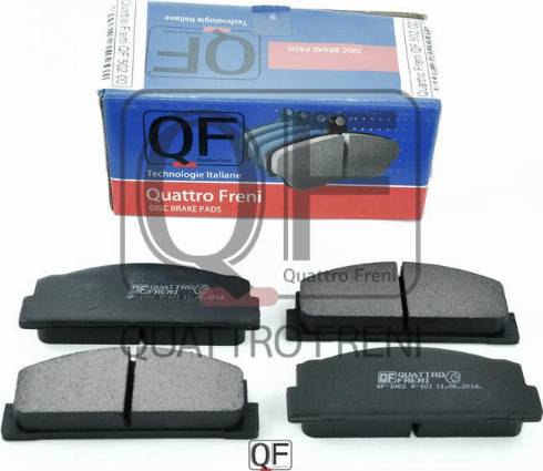 Quattro Freni QF50200 - Комплект спирачно феродо, дискови спирачки vvparts.bg