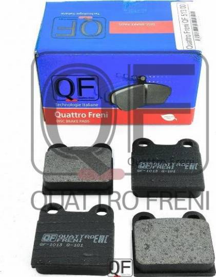 Quattro Freni QF51300 - Комплект спирачно феродо, дискови спирачки vvparts.bg