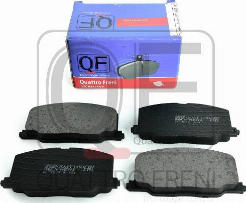 Quattro Freni QF58600 - Комплект спирачно феродо, дискови спирачки vvparts.bg