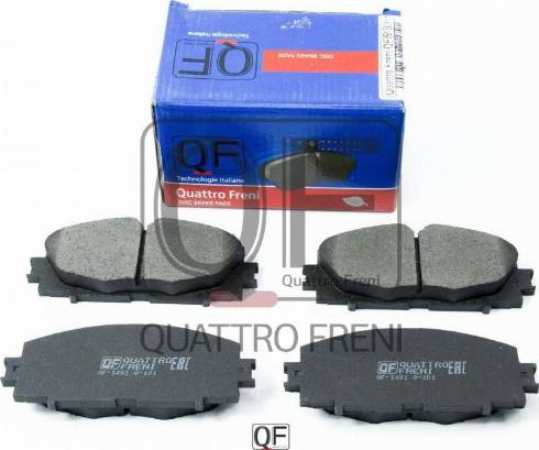 Quattro Freni QF53000150 - Комплект спирачно феродо, дискови спирачки vvparts.bg