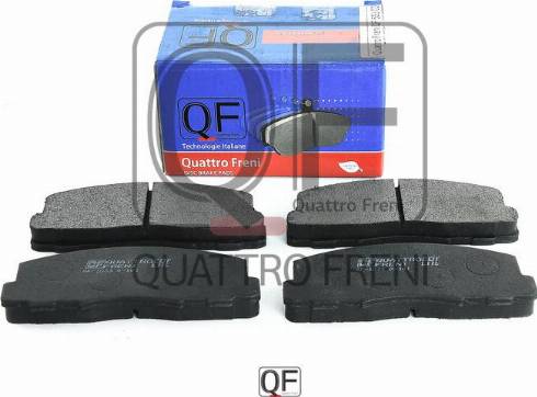 Quattro Freni QF53300 - Комплект спирачно феродо, дискови спирачки vvparts.bg