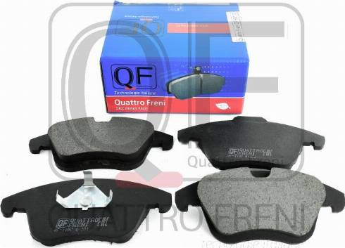 Quattro Freni QF69700 - Комплект спирачно феродо, дискови спирачки vvparts.bg