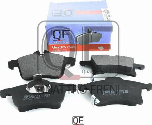 Quattro Freni QF66302 - Комплект спирачно феродо, дискови спирачки vvparts.bg