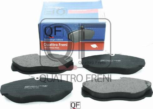 Quattro Freni QF60000 - Комплект спирачно феродо, дискови спирачки vvparts.bg