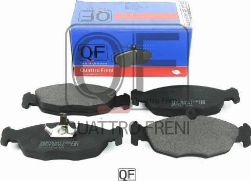 Quattro Freni QF61100 - Комплект спирачно феродо, дискови спирачки vvparts.bg