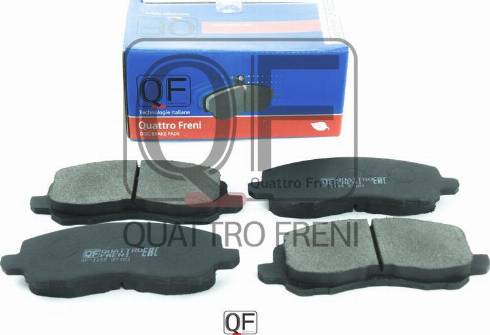 Quattro Freni QF63300 - Комплект спирачно феродо, дискови спирачки vvparts.bg