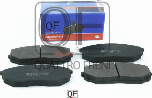 Quattro Freni QF63700 - Комплект спирачно феродо, дискови спирачки vvparts.bg