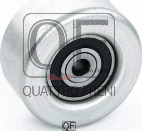 Quattro Freni QF00100004 - Паразитна / водеща ролка, пистов ремък vvparts.bg