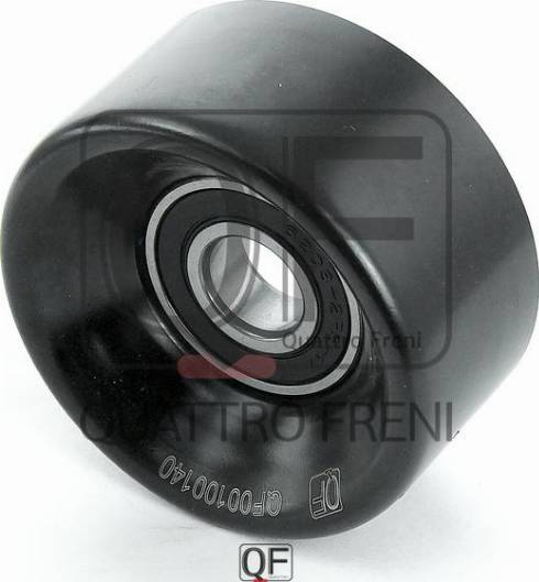 Quattro Freni QF00100140 - Паразитна / водеща ролка, пистов ремък vvparts.bg