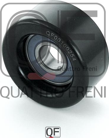 Quattro Freni QF00100254 - Паразитна / водеща ролка, пистов ремък vvparts.bg