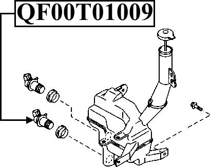 Quattro Freni QF00N00114 - Водна помпа за миещо устр., почистване на стъклата vvparts.bg