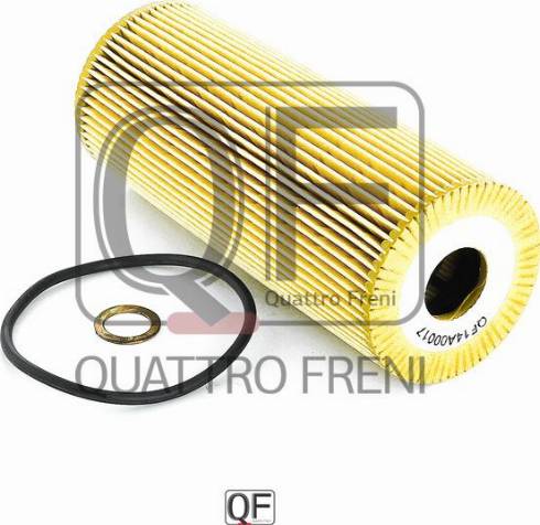 Quattro Freni QF14A00017 - Маслен филтър vvparts.bg