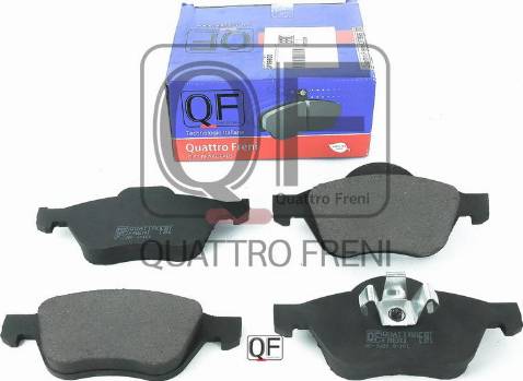 Quattro Freni QF89600 - Комплект спирачно феродо, дискови спирачки vvparts.bg