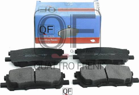 Quattro Freni QF85100 - Комплект спирачно феродо, дискови спирачки vvparts.bg