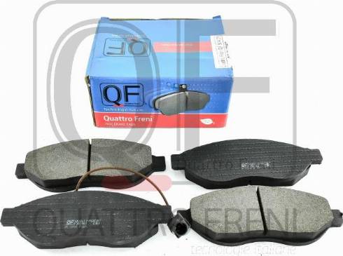 Quattro Freni QF81421 - Комплект спирачно феродо, дискови спирачки vvparts.bg