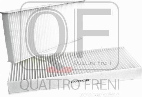 Quattro Freni QF20Q00012 - Филтър купе (поленов филтър) vvparts.bg