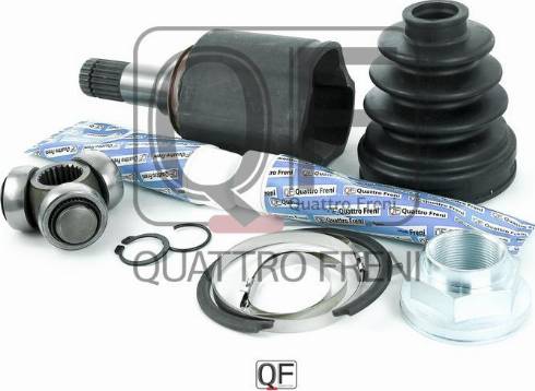 Quattro Freni QF21C00016 - Маншон, полуоска vvparts.bg