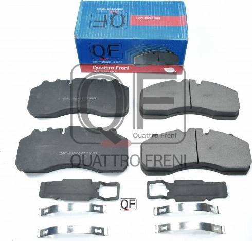 Quattro Freni QF70253 - Комплект спирачно феродо, дискови спирачки vvparts.bg