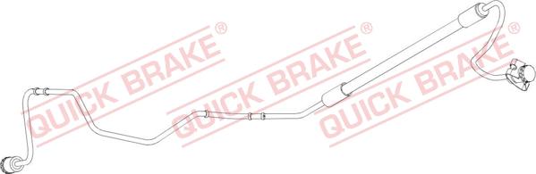 QUICK BRAKE 96.013 - Спирачен маркуч vvparts.bg