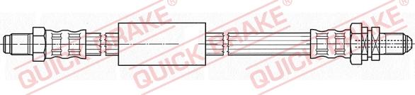 QUICK BRAKE 42.310 - Спирачен маркуч vvparts.bg